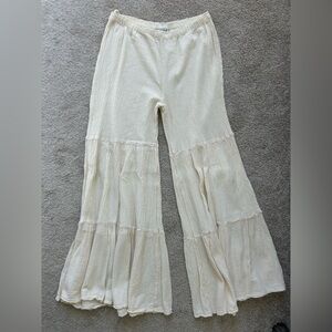 Oh My Gauze! Light Cream Pants